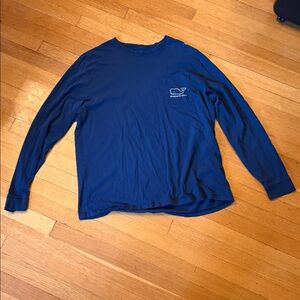 Vineyard Vines Blue Long Sleeve Shirt size men’s XL
